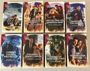 Lot 8 Harlequin Romantic Suspense Paperbacks Various Titles Authors 2021-2023 - Imagen 1 de 21