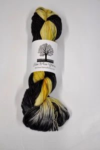 Elm Tree Hand Dyed Yarn Merino Nylon Stellina (Sparkles) 100 grams - Picture 1 of 2