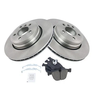 TRQ BKA48667 Disc Brake Kit For BMW 750i 2006-2008 Rear 34212284296 Foto 1 de 4