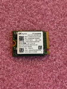 SK Hynix BC511 512 GB M.2 2230 NVMe HFM512GDGTNI-82A0A 0TG8T0  Gen3x4 - Bild 1 von 1