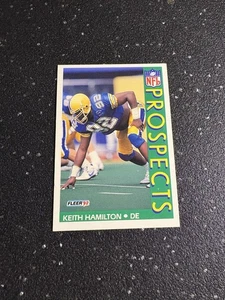 1992 Fleer - Prospects Keith Hamilton #438 (RC) - Picture 1 of 2