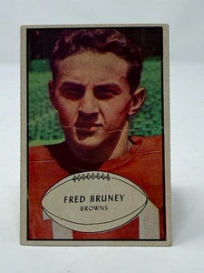 1953 Bowman - Fred Bruney #49 (RC) - Picture 1 of 2