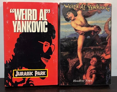 WEIRD AL YANKOVIC Lot (2) Jurassic & Headline News - Cassette Tape - NEW SEALED - Image 1 of 3