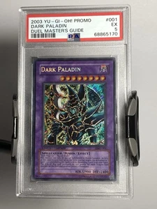 2003 Yugioh Dark Paladin Promo Duel Masters Guide PSA 5 EX - Picture 1 of 2