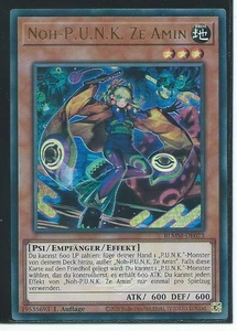 YU GI OH NOH P.U.N.K.  ZE AMIN  BLMM-DE073  ULTRA RARE 1.AUFLAGE - Bild 1 von 1