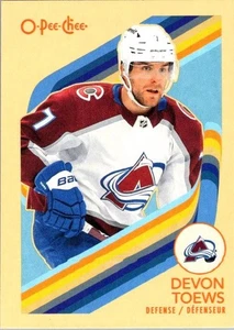 2023-24 O-Pee-Chee Retro #127 Devon Toews - Picture 1 of 2