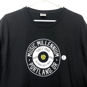 Music Millennium Record Store Portland Oregon T Shirt Large - Picture 1 of 4
