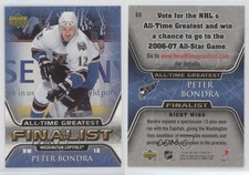 2005-06 Upper Deck NHL Finalist Peter Bondra #60