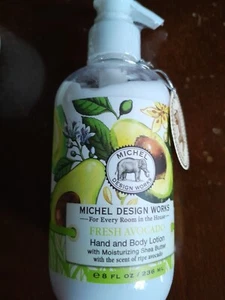 Michel Design Works FRESH AVOCADO Hand & Body Lotion 8 fl oz NEW IN BOX - Picture 1 of 1