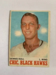 1970-71 O-Pee-Chee #14 Dennis Hull - Chicago Blackhawks RARE & VINTAGE! (inv.3) - Picture 1 of 2