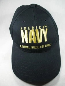 Cappello berretto baseball America's NAVY A Global Force For Good blu ottime condizioni - Foto 1 di 8