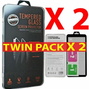 Genuine Tempered Glass Screen Protector for iPhone 15 14 13 11 Pro Max XR XS 6 7 - Picture 1 of 7