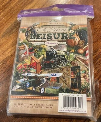 Hunkydory The Little Book of A Life of Leisure 144 Pages 24 Designs A6 Paper - Image 1 of 2