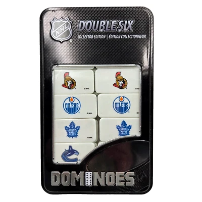 Dominoes NHL Hockey Canadian Teams Double-Six Collector Edition Read - Изображение 1 из 4