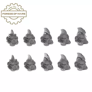 Marines - Sharks - Iron Tide Helmets - Fins (x10) - Imagen 1 de 2