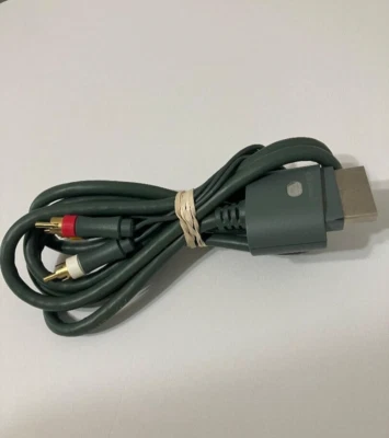 Xbox 360 Standard OEM Composite AV Cable Gold Plated XB810973-001 USA Seller - Image 1 of 4