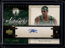2007-08 Upper Deck Artifacts Rajon Rondo Auto Autofacts Celtics