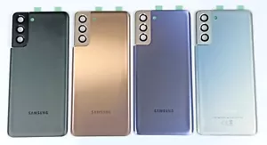 Vitre arrière avec lentille cache batterie Samsung Galaxy S21+ - Photo 1 sur 9
