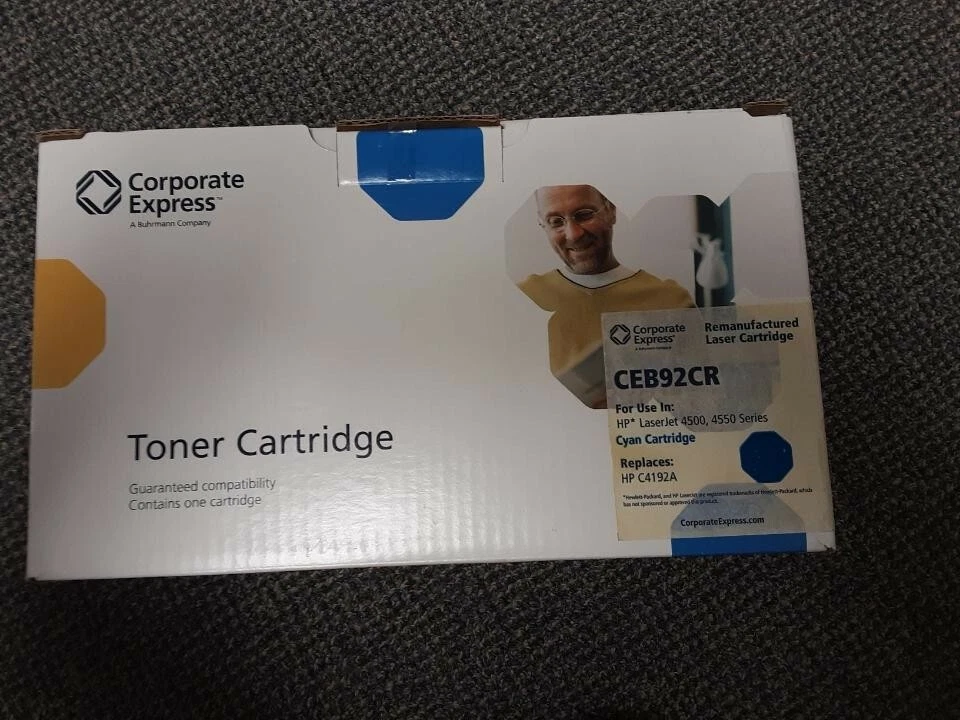 Cartucho láser CEB92CR para HP LaserJet serie 4500,4550 cian   Foto 1 de 1