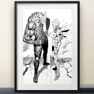 Kaiju No. 8 Tribute sketch by Yukinobu Tatsu - 11x17" Print - anime shonen jump - Picture 1 of 5