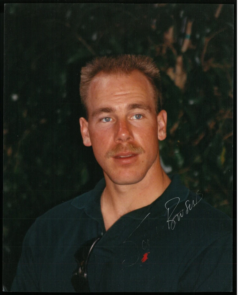 Foto autografiada por Scott Brosius de 8x10 - Oakland A's Foto 1 de 1