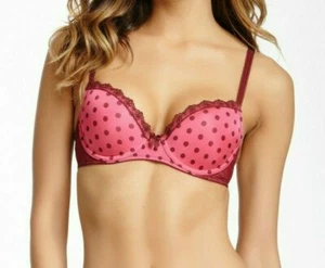 Wacoal La Parisienne Bra Cabaret Pink Lace 32DD Padded Contour T-Shirt 953191 - Picture 1 of 12