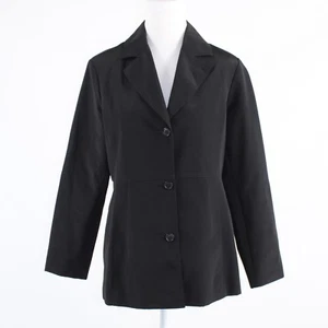 Black MARC NEW YORK Andrew Marc long sleeve button down jacket L - Picture 1 of 8