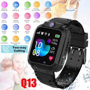 Q13 Smartwatch Kinder SOS Telefon Uhr Mit Videoanruf SOS LBS Für Jungen Mädchen - Bild 1 von 24