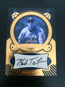 MARK TEIXEIRA 2004 UPPER DECK EIT AUTO /325 BASEBALL CARD #ET-MT - TEXAS RANGERS - Bild 1 von 2