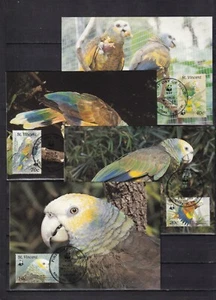 F2043 - St Vincent 1989 - Maxicard - Vogels/Birds/Vögel WWF - Picture 1 of 1