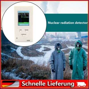 Nuclear Radiation Geiger Counter Dosimeter Beta Gamma X-Rays Iodine 131 TestLOVE - Picture 1 of 12