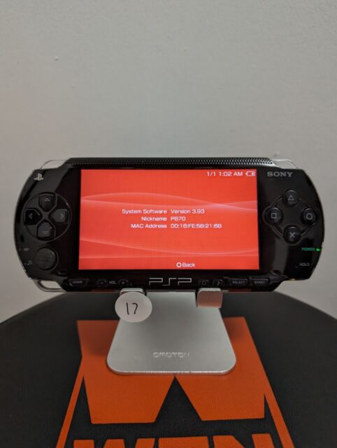 Restored Sony PlayStation Portable Core PSP 1000 Black Handheld PSP-1001  (Refurbished) 