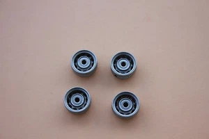 B983TI Voiture 4 jante resine PORSCHE 356 cabriolet 1/43 Heco 10 mm - Picture 1 of 2