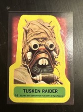 Star Wars Topps 1977 Sticker #10 Tusken Raider NM Near Mint JP #2
