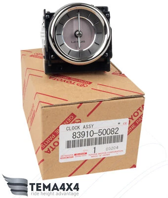 Genuine OEM Clock Assembly for Lexus LS460 LS600hL 83910-50082 - Image 1 of 4