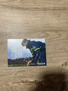 Technical Relief Agency Postcard THW "Your Time Is Now" - Picture 1 of 2
