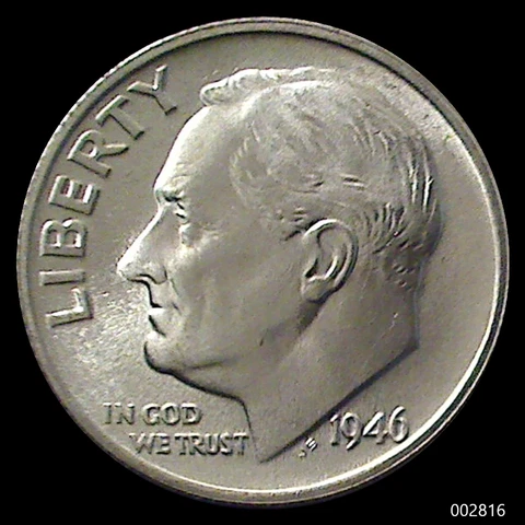 1946-S Roosevelt Dime (Brilliant & Uncirculated ~ *GEM BLAZER*) Cover