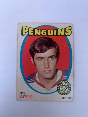 1971-72 O-Pee-Chee #77 Syl Apps RC - Pittsburgh Penguins (invM1) - Image 1 of 2