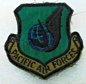 ORIGINAL USAF US AIR FORCE SQUADRON PATCH PACIFIC AIR FORCES SUBDUED - Picture 1 of 1