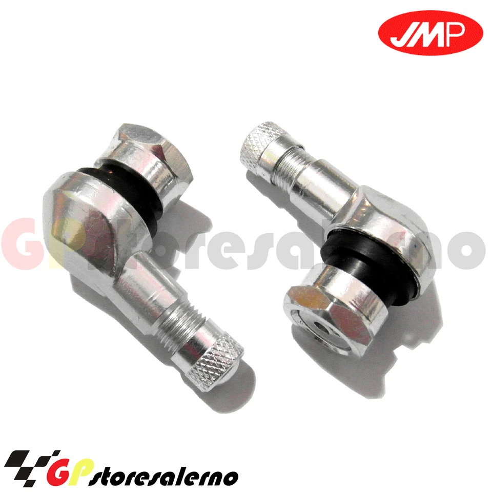 7363001 COPPIA VALVOLE PNEUMATICI 90° ARGENTO 11.3 MM LEM Foto 1 de 1
