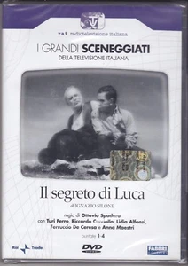 2 Dvd Sceneggiati Rai **IL SEGRETO DI LUCA** con Turi Ferro completa nuovo 1969