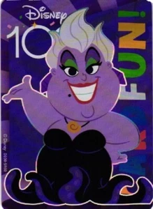 2023 Card.Fun Joyful Disney Rainbow Card D100-SR60 Ursula Little Mermaid - Picture 1 of 2