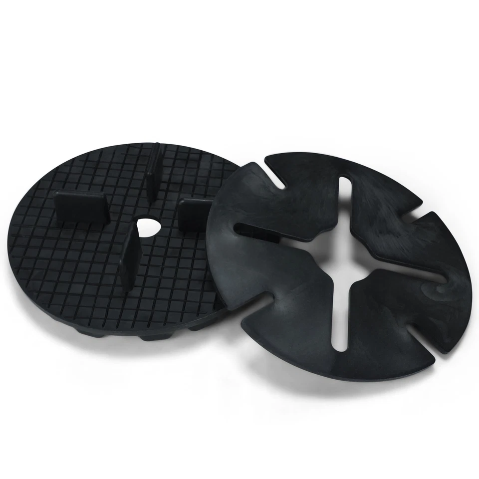 25 oder 100 St. Gummi Plattenlager Stelzlager Terrassenlager Terrassenplatten  - Bild 1 von 4