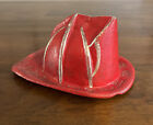 RARE Vintage Cast Iron Metal Fireman's Helmet Fire Chief Firefighter Hat