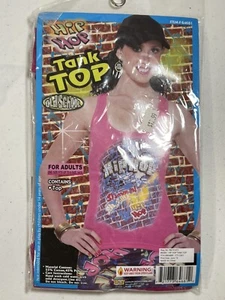 Camiseta sin mangas Forum Novedades Para mujer Rosa Hip Hop Disfraz Old School Talla Única - Imagen 1 de 4