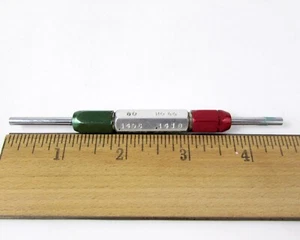 Hemco Reversible Plug Gage GO PD 0.1406 & NO GO PD 0.1418 - Picture 1 of 3