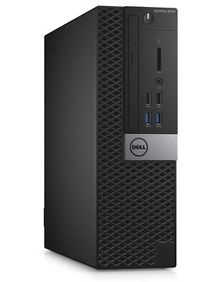 Dell Optiplex 5040 SFF INTEL core i5-6500 8GB 256GB SSD DVD-RW Windows 10 Office - Bild 1 von 2