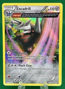 Pokémon TCG Excadrill 97/160 Reverse Holo Rare Primal Clash X&Y English 2015 LP - Imagen 1 de 2