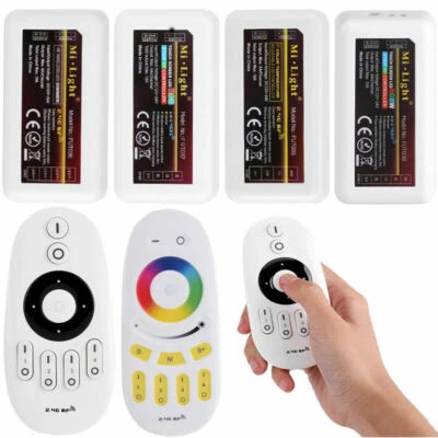 Telecomando LED Milight wifi 2.4G RF 4 zone RGB CCT RGBW luce striscia LED - Immagine 1 di 4