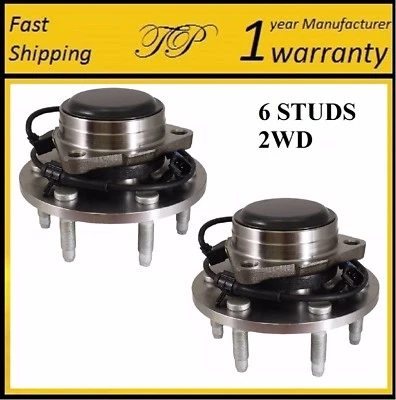 FRONT Wheel Hub Bearing Assembly For 1999-2006 GMC YUKON 2WD (PAIR) - Image 1 of 4